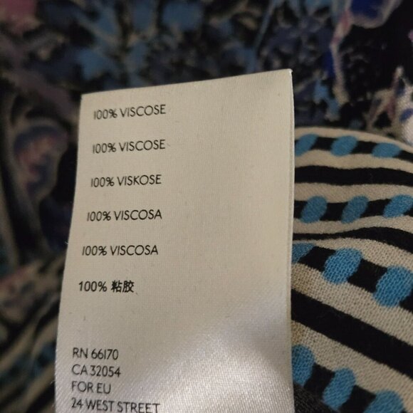 Free People Mix N Match Floral Top Kimono Sleeve Oversized Cropped Size XS - Picture 10 of 10